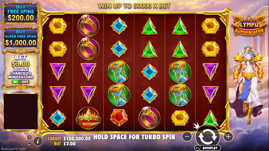 Gates Of Olympus Super Scatter (Pragmatic Play) Image 1